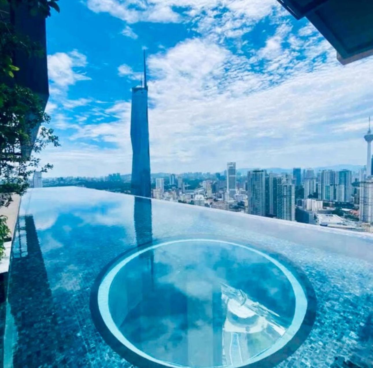 쿠알라룸푸르 Lucentia Residents At Bbcc Lalaport Bukit Bintang 아파트 외부 사진